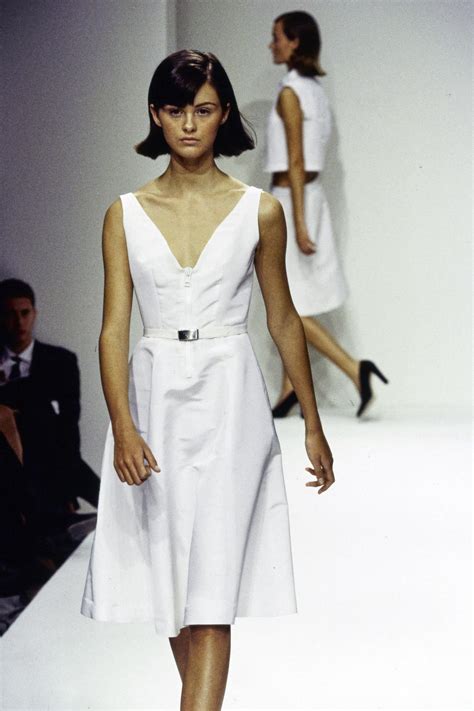 prada summer 1986 ready-to-wear fashion show|Prada 1995 dresses.